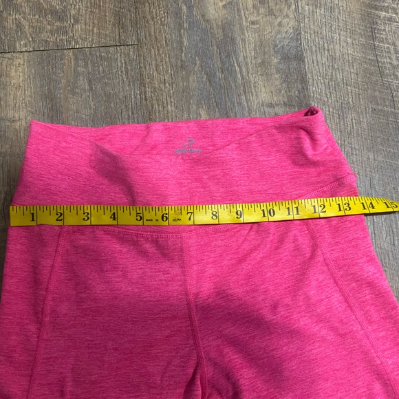 Ivory Ella hot pink high waisted leggings retro color elephants. Size M - Picture 4 of 7